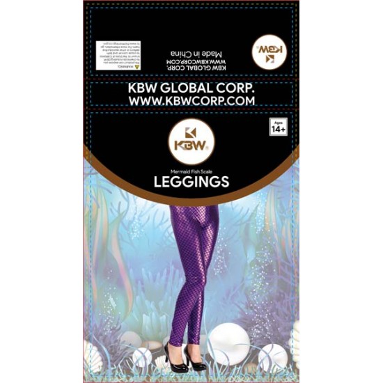 Purple Mermaid Leggings Purple Mermaid Leggings