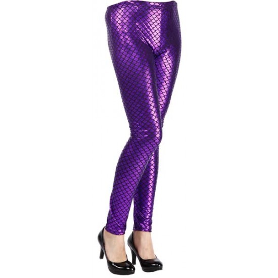 Purple Mermaid Leggings Purple Mermaid Leggings