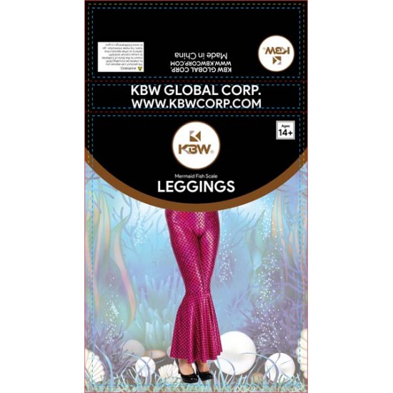 Pink Mermaid Bell-Bottoms Pink Mermaid Bell-Bottoms