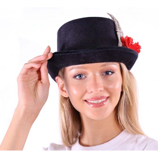 Skeleton Hand and Flower Top Hat Skeleton Hand and Flower Top Hat