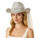 Bride hat with vail