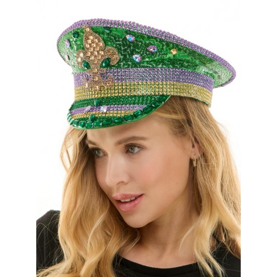 Mardi Gras Captain Hat Mardi Gras Captain Hat