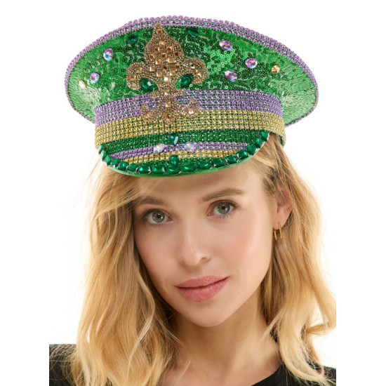 Mardi Gras Captain Hat Mardi Gras Captain Hat