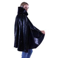 Black Metallic Cape