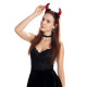 Red Devil Horn Headband