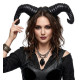 Black Ram Horns Headband