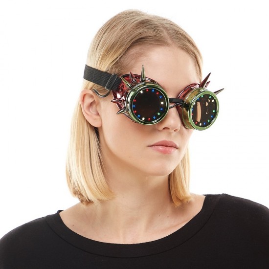 LED Rainbow Spikes Goggles