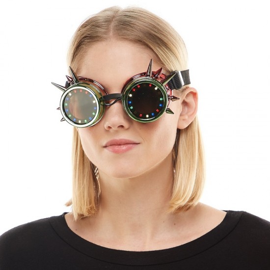 LED Rainbow Spikes Goggles