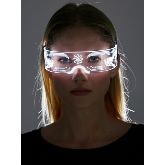 Light-Up Cyberpunk Goggles
