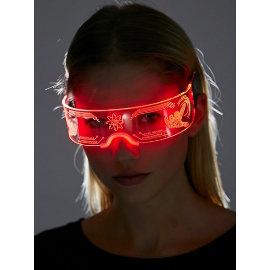 Light-Up Cyberpunk Goggles