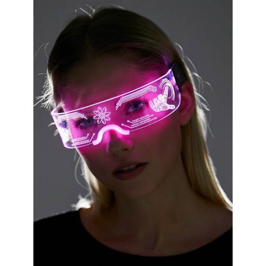 Light-Up Cyberpunk Goggles