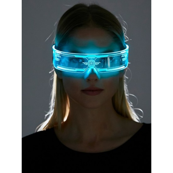 Light-Up Cyberpunk Goggles Light-Up Cyberpunk Goggles