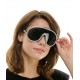 Rhinestone Ski Mask Sunglasses