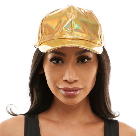 Gold Baseball Cap