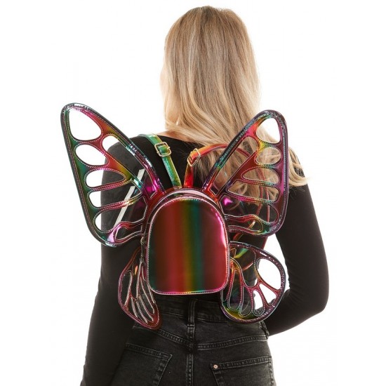 Rainbow Festival Butterfly Wing Backpack Rainbow Festival Butterfly Wing Backpack