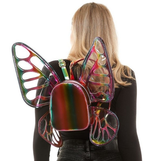 Rainbow Festival Butterfly Wing Backpack Rainbow Festival Butterfly Wing Backpack