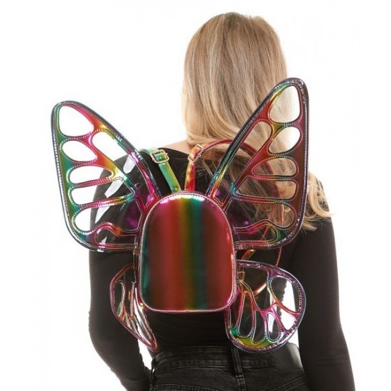 Rainbow Festival Butterfly Wing Backpack Rainbow Festival Butterfly Wing Backpack