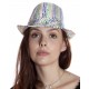Mard Gras Holographic Sequin Fedora Mard Gras Holographic Sequin Fedora