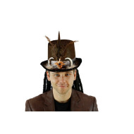 Voodoo Witch Doctor Top Hat
