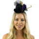 Skeleton Mini Top Hat Fascinator Skeleton Mini Top Hat Fascinator