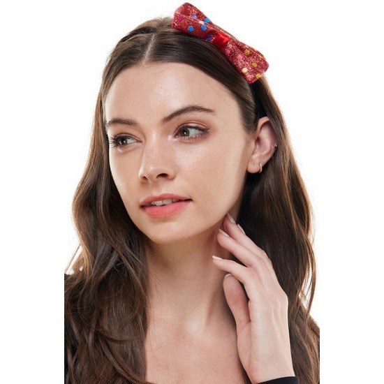 Red Christmas Tree Headband Red Christmas Tree Headband