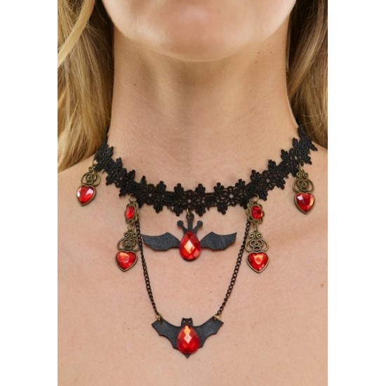 Vampire Heart Lace Choker Vampire Heart Lace Choker