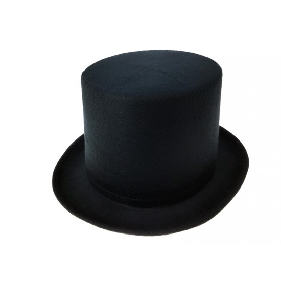 Tall Classic Black Top Hat
