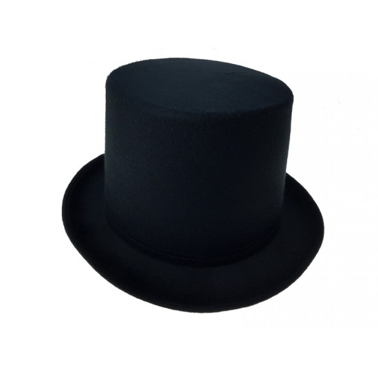 Tall Classic Black Top Hat