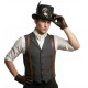 Gear Chain Steampunk Top Hat