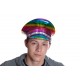 Rainbow Metallic Captain Hat Rainbow Metallic Captain Hat