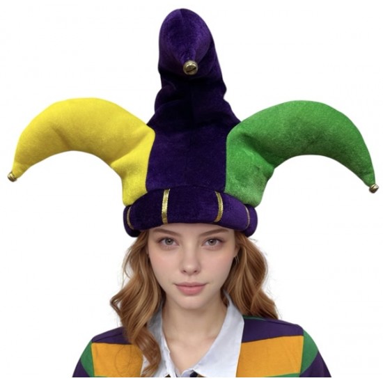Mardi Gras Plush Jester Hat Mardi Gras Plush Jester Hat