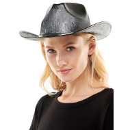 Irridescent Black Cowboy Hat