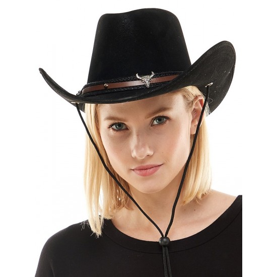 Black Western Cowboy Hat