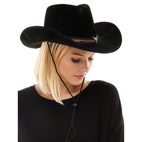 Black Western Cowboy Hat
