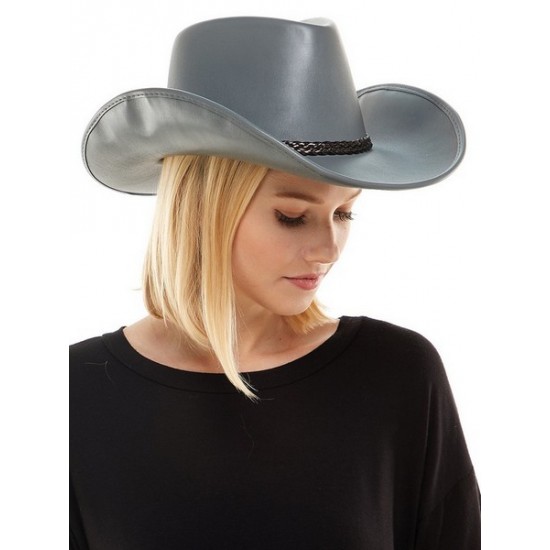 Hot Pink Gemstone Cowboy Hat