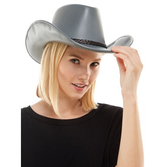 Hot Pink Gemstone Cowboy Hat