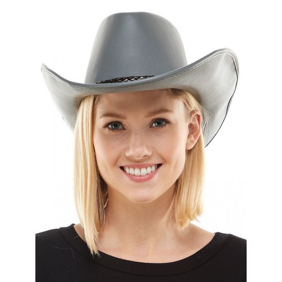 Hot Pink Gemstone Cowboy Hat