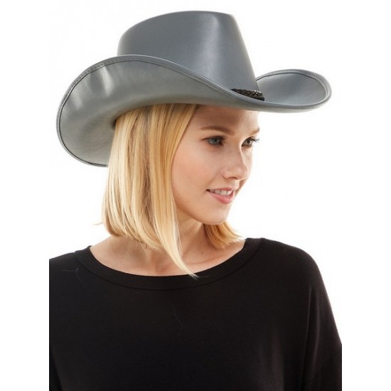 Hot Pink Gemstone Cowboy Hat