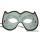 White & Silver Masquerade Mask