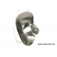Silver Phantom Masquerade Half Mask
