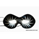 Black Flame Eye Masquerade Mask Black Flame Eye Masquerade Mask