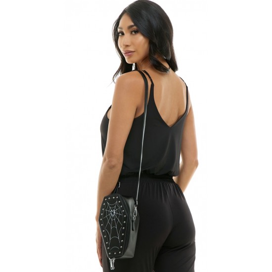 Spiderweb Coffin Crossbody Spiderweb Coffin Crossbody