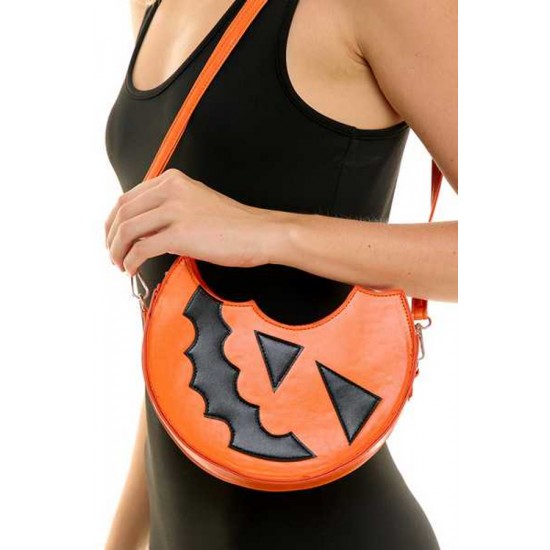 Smiling Jack-O'-Lantern Crossbody Smiling Jack-O'-Lantern Crossbody