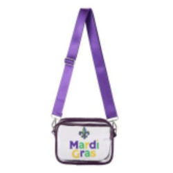 Mardi Gras Clear Stadium Bag Mardi Gras Clear Stadium Bag
