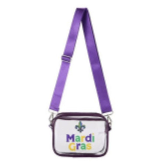 Mardi Gras Clear Stadium Bag Mardi Gras Clear Stadium Bag