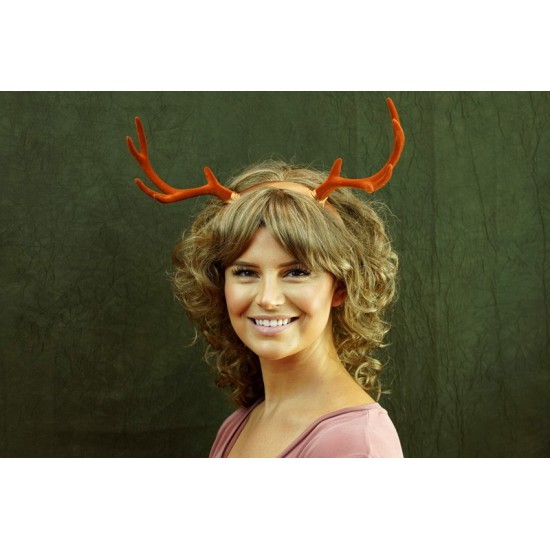Brown Antler Headband