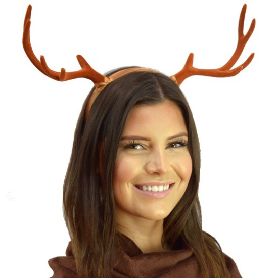 Brown Antler Headband