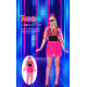 Pink Neon 80s Costume Kit Pink Neon 80s Costume Kit