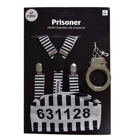 Prisoner Costume Kit Prisoner Costume Kit