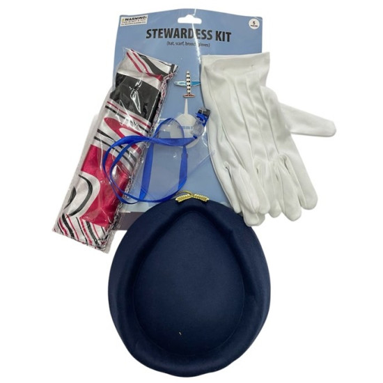 Flight Attendant Costume Kit Flight Attendant Costume Kit